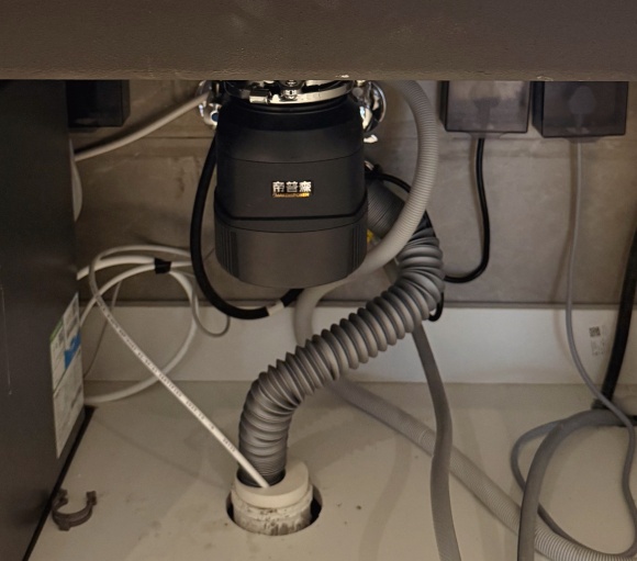 帝普森厨余垃圾处理器D66安装实例