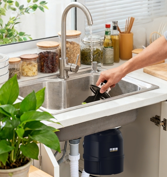 帝普森厨余垃圾处理器 · D66使用示例